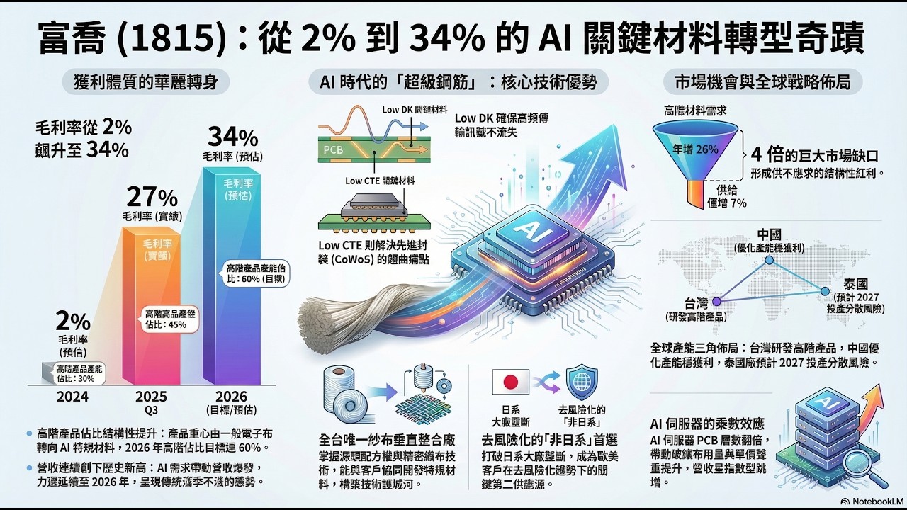 富喬的AI蛻變：從2% 到34% 的毛利奇蹟