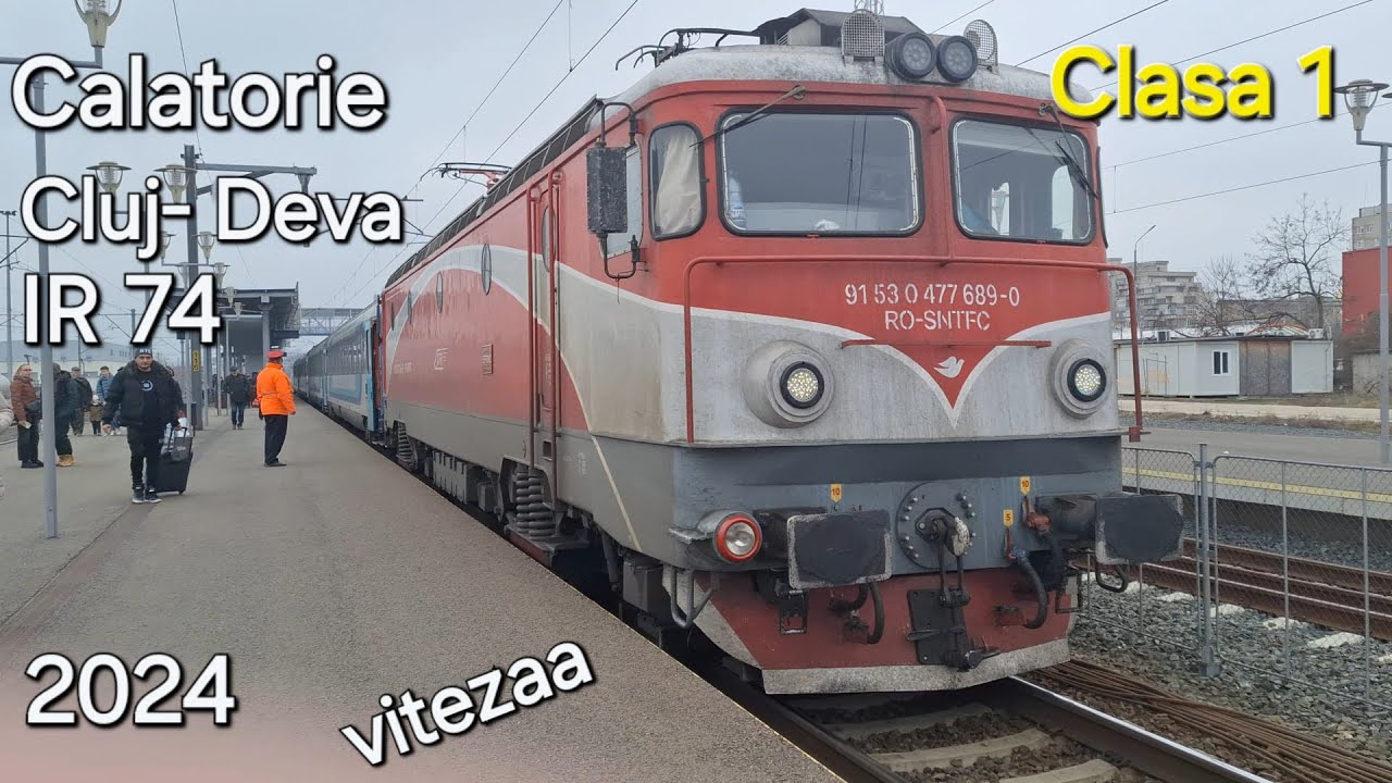 Calatorie calduroasa la Clasa 1 cu vagoane MAV | IR 74 Cluj- Deva