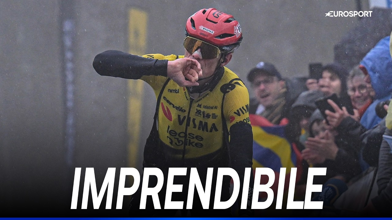 VINGEGAARD più forte anche del FREDDO! ATTACCO bruciante, VITTORIA e maglia | PARIGI-NIZZA 2026