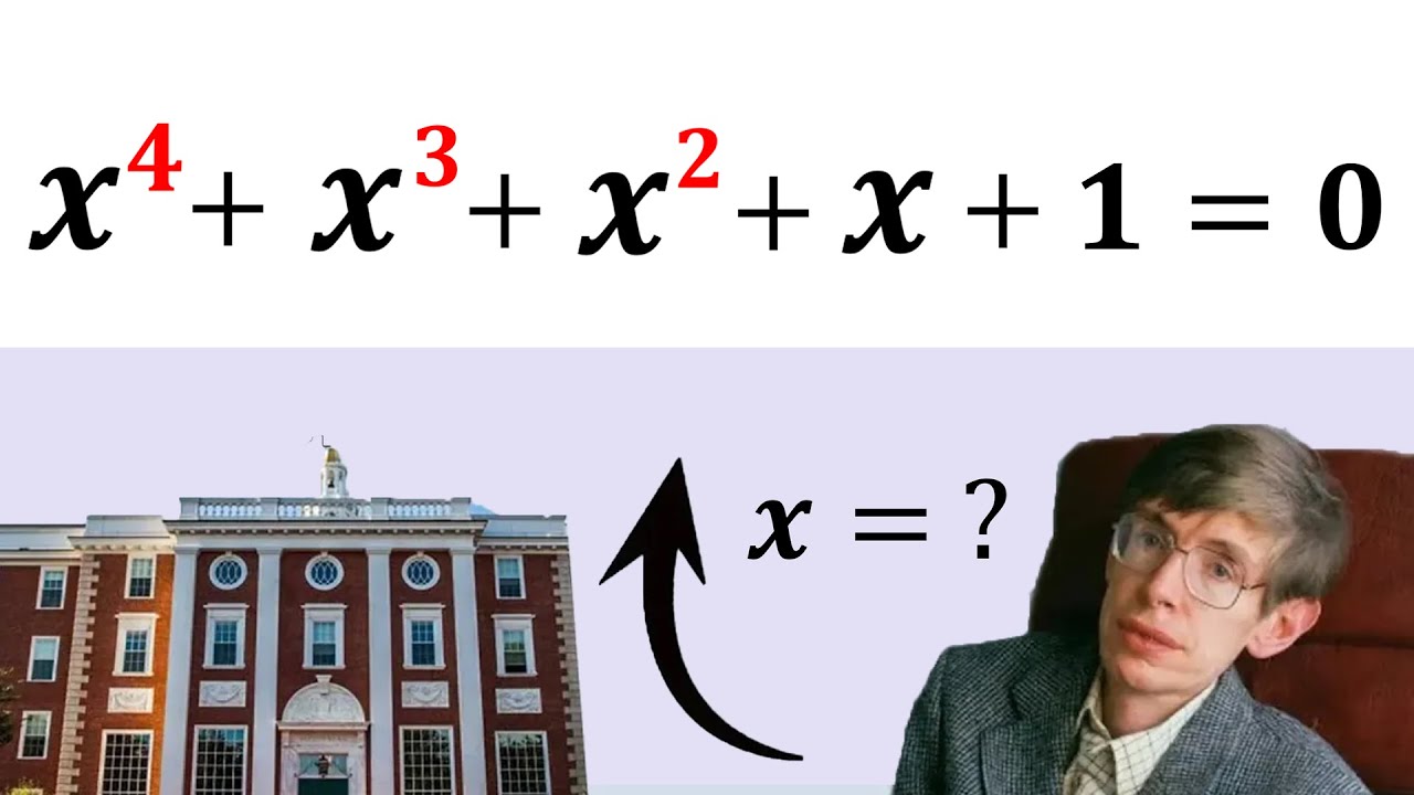 Harvard admission question from 2000s