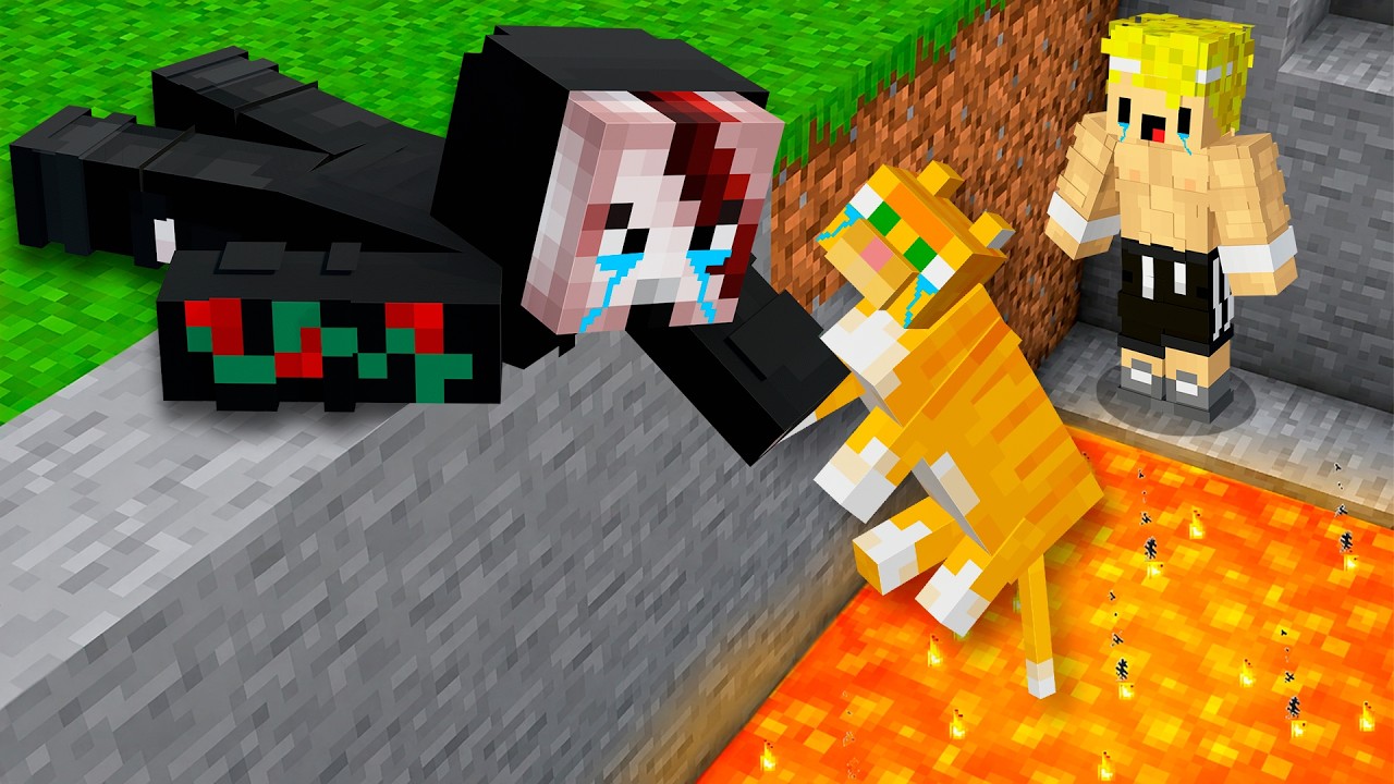 Salvando a la MASCOTA de MI AMIGO en Minecraft