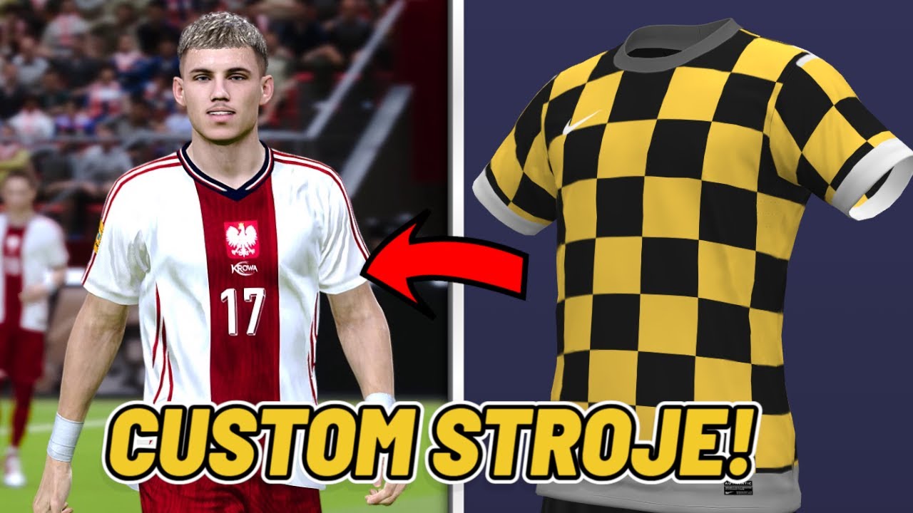 Jak stworzyć i wgrać własne stroje do gry? - SP Football Life & PES2021