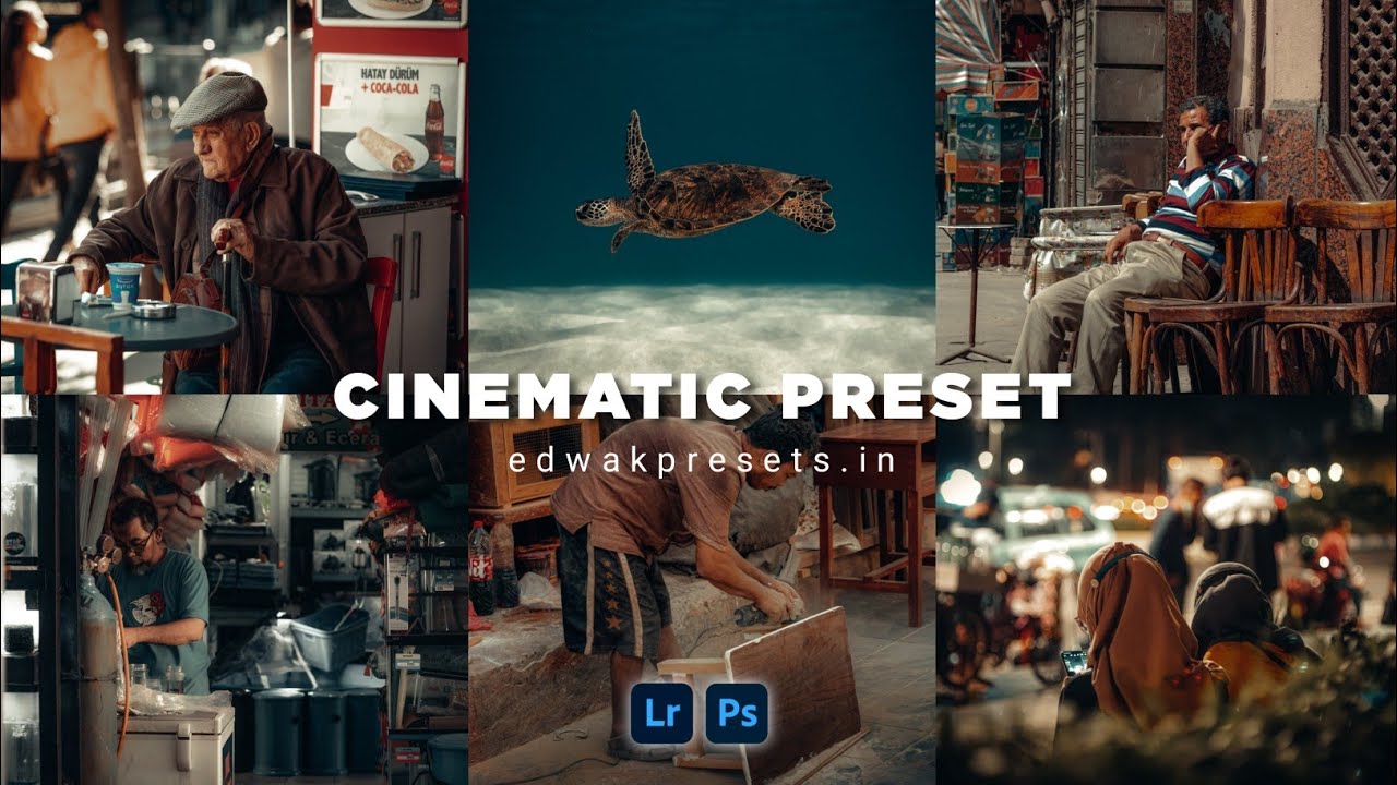 warm Cinematic Lightroom color grading Tutorial  free Preset dng #356
