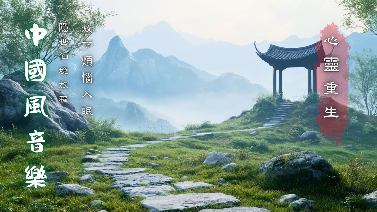 🎵 空靈山谷古琴音樂｜Mountain Temple Zen Music｜Deep Meditation & Inner Peace 명상음악
