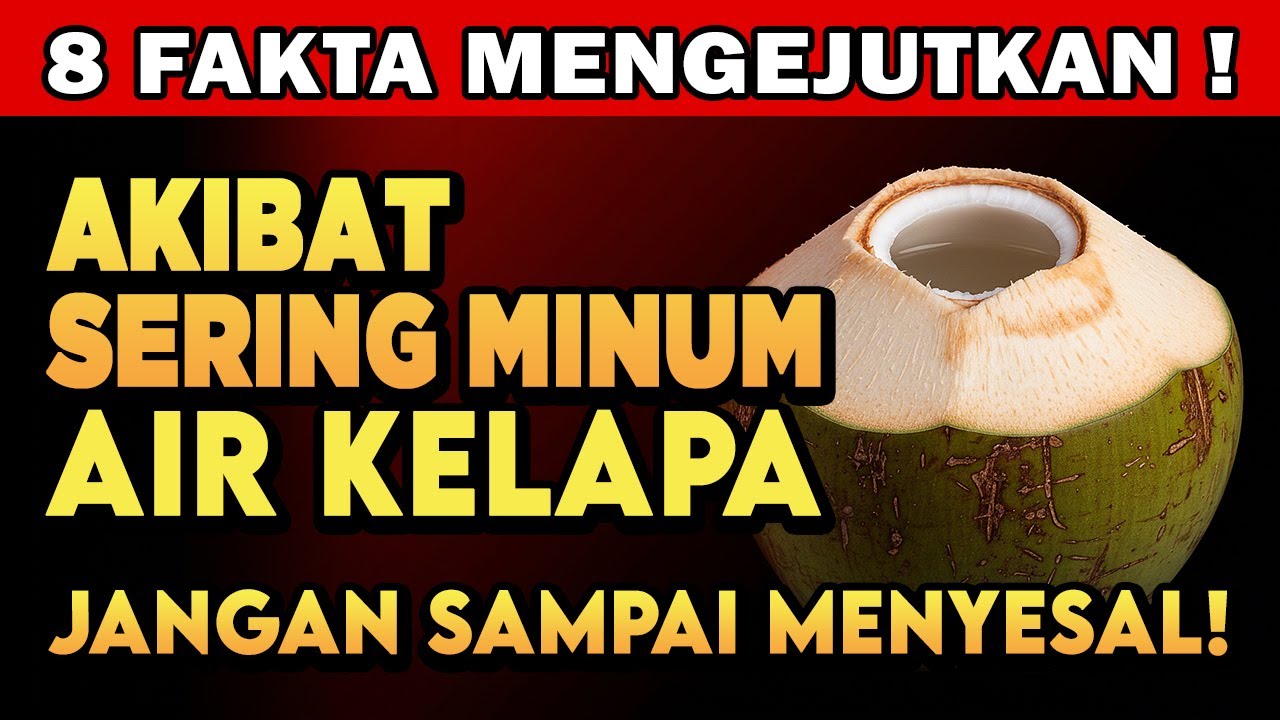 ❗Jangan Anggap Remeh Air Kelapa! Ini 8 Manfaat Air Kelapa yang Bisa Menyelamatkan Nyawa Lansia!