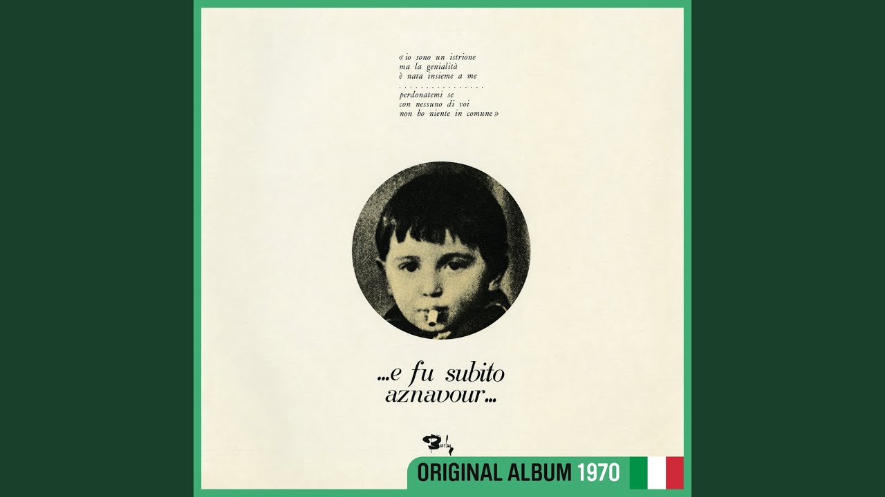 Ti lasci andare (Tu t'laisses aller / Italian Version 2)
