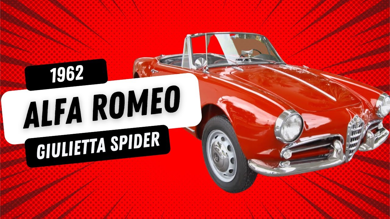 1962 Alfa Romeo Giulietta Spider Veloce | What's My Car Worth?