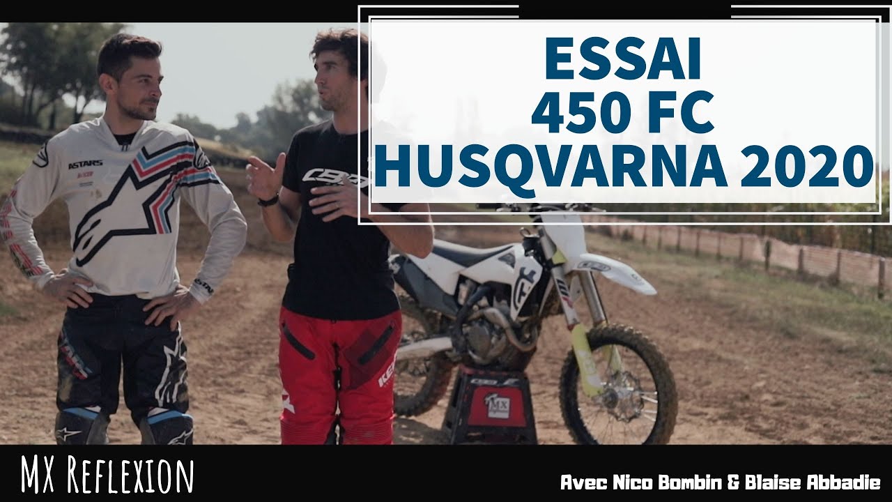 Essai de la 450 Husqvarna FC 2020 - MX Reflexion