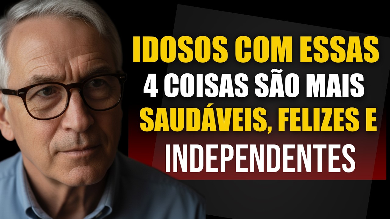 Envelheceu e está sozinho? Faça estas 4 coisas para manter a saúde emocional, alegria e mente forte