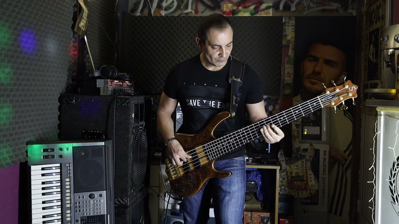 Extreme Cupid's Dead - Bass Cover By Radi Dankov