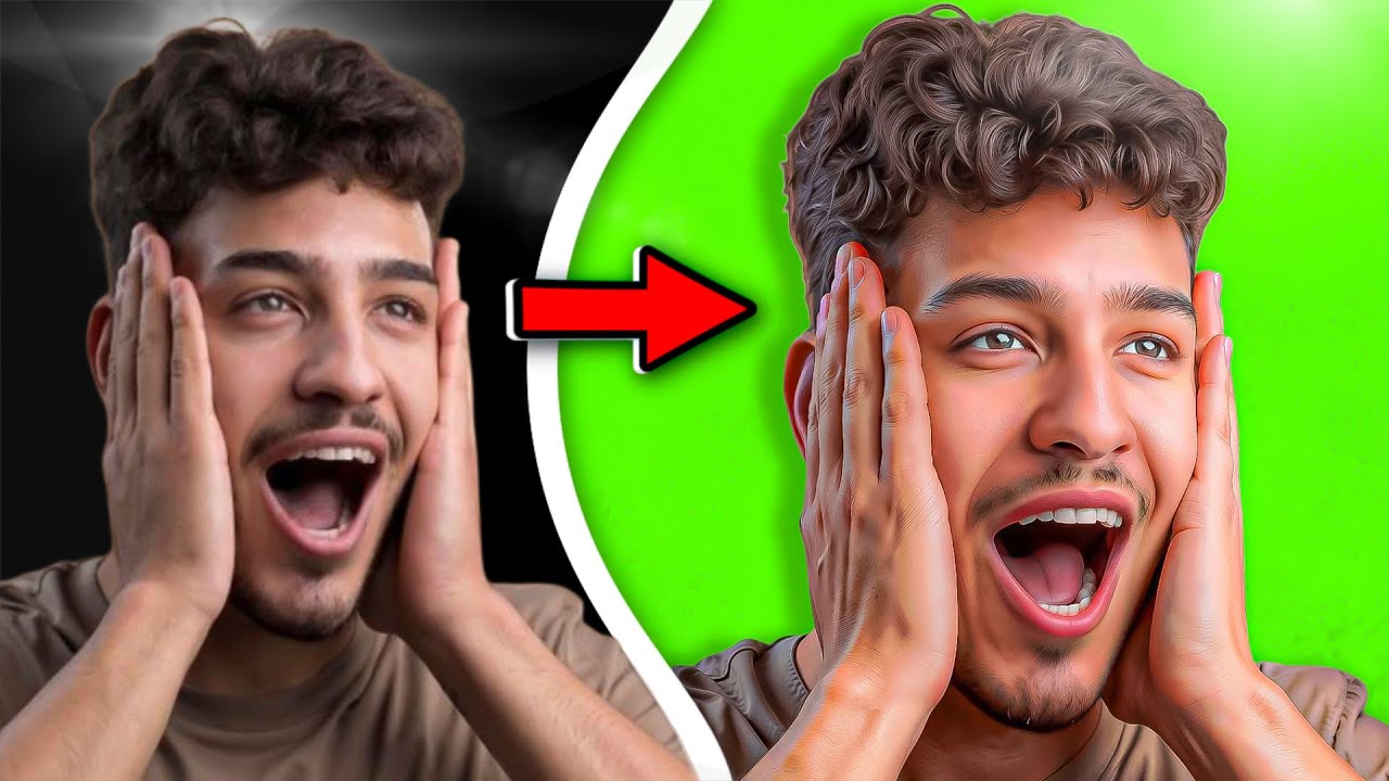 Crazy Retouching On Mobile 🔥 (Remove BG + Enhance Quality)