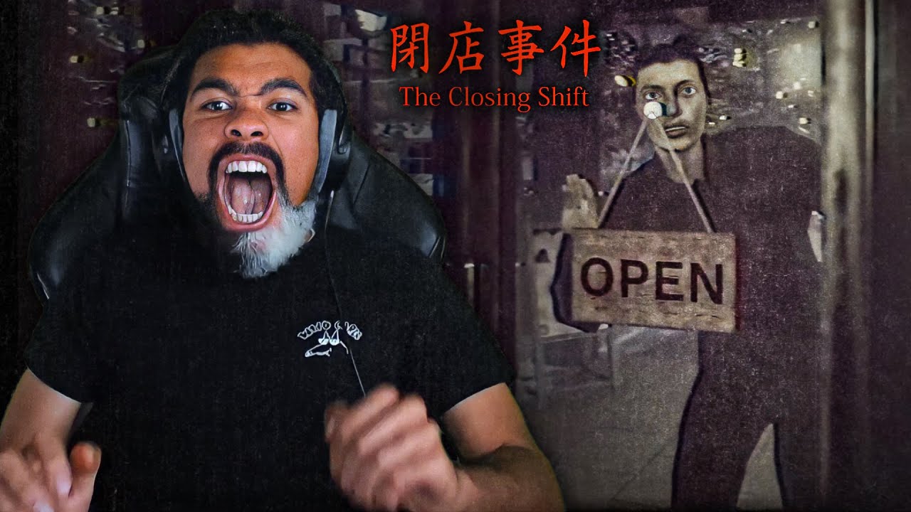STALKED by a Creepy Customer at Work | The Closing Shift (Full Game + Ending)