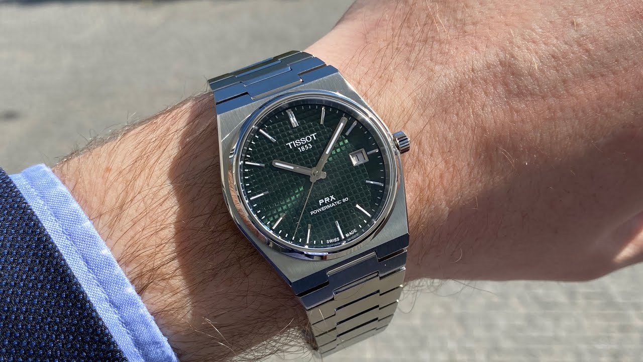 Tissot PRX Powermatic 80 green