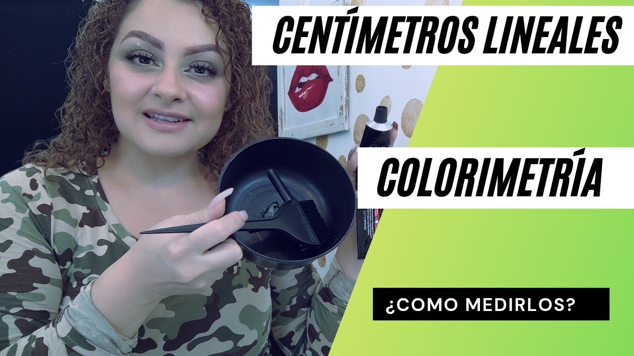 Cómo medir los centímetros lineales colorimetría / Lilyymakeuup