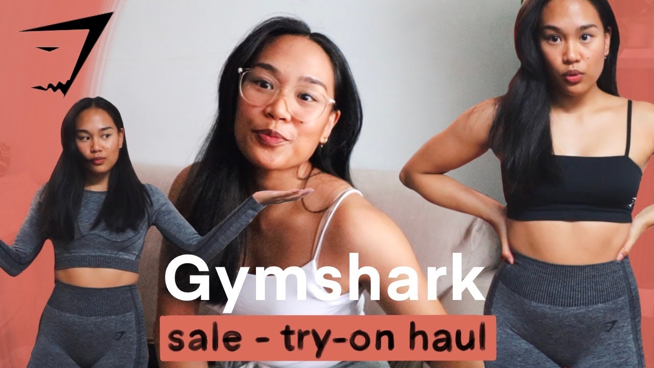 Gymshark Sale Haul + Try-On | Shooting my shot at becoming a Gymshark Athlete lol