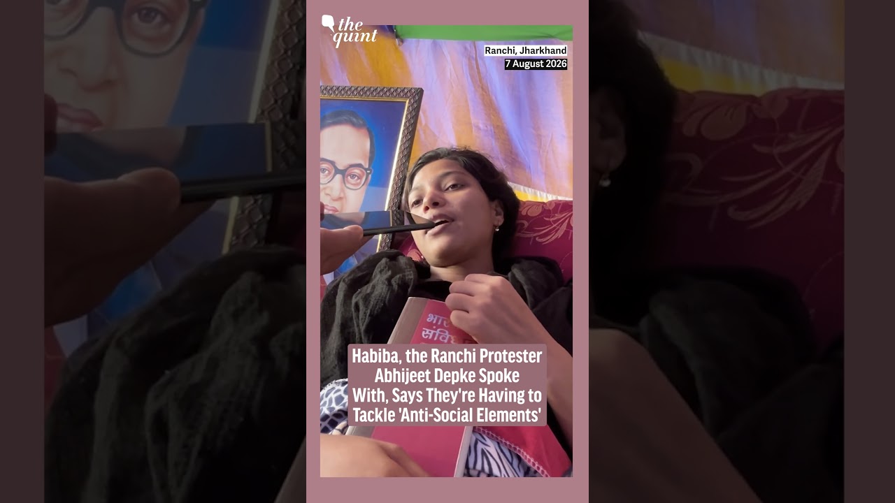 Protester on Hunger Strike in Ranchi Taks About Presence of &lsquo;Anti-Social Elements&rsquo; | The Quint