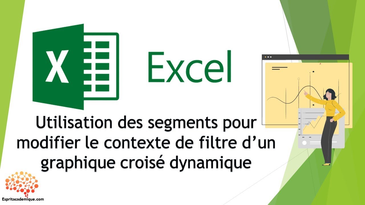 Excel - Les filtres avec segments sur un graphique croisé dynamique