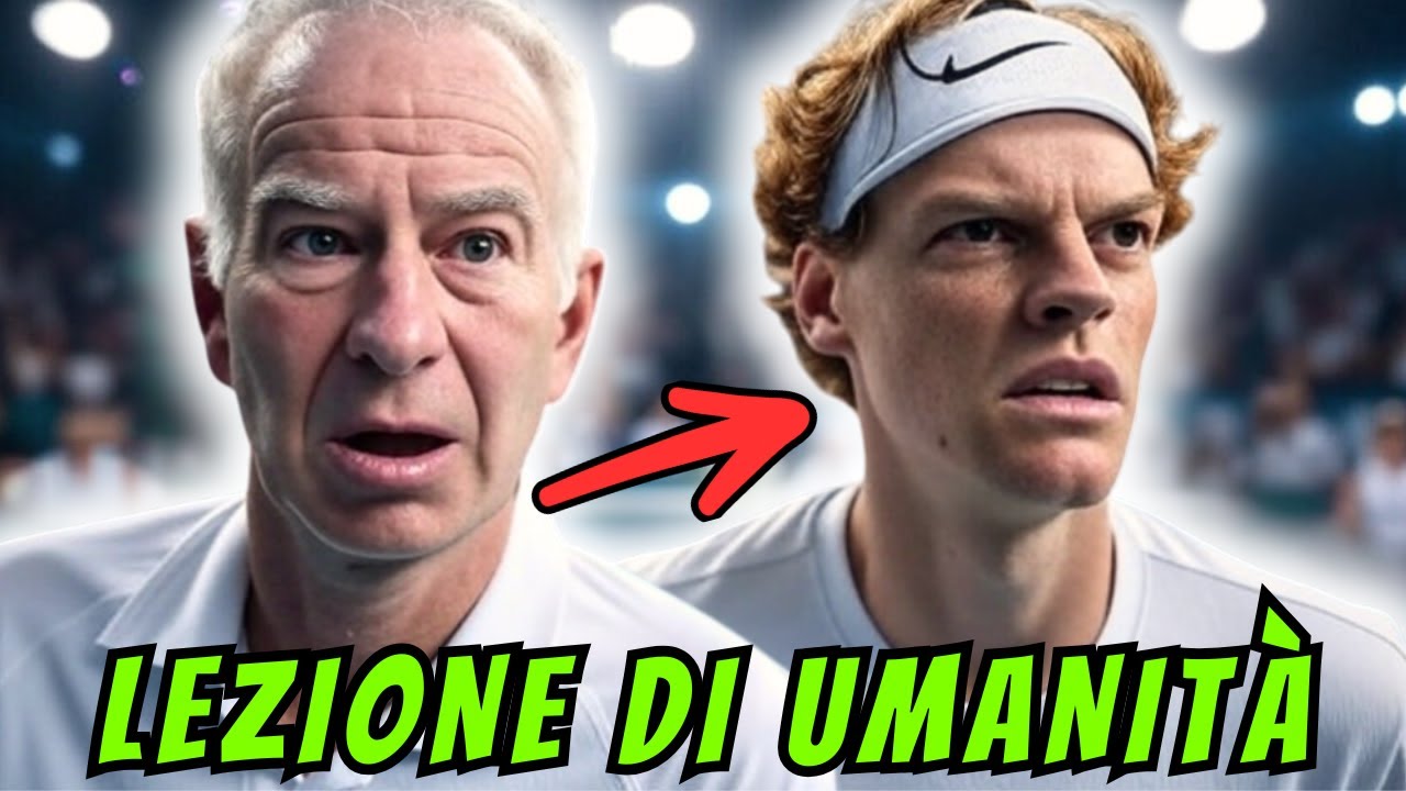 MCENROE IN DIFESA TOTALE DI SINNER DOPO IL RITIRO: 