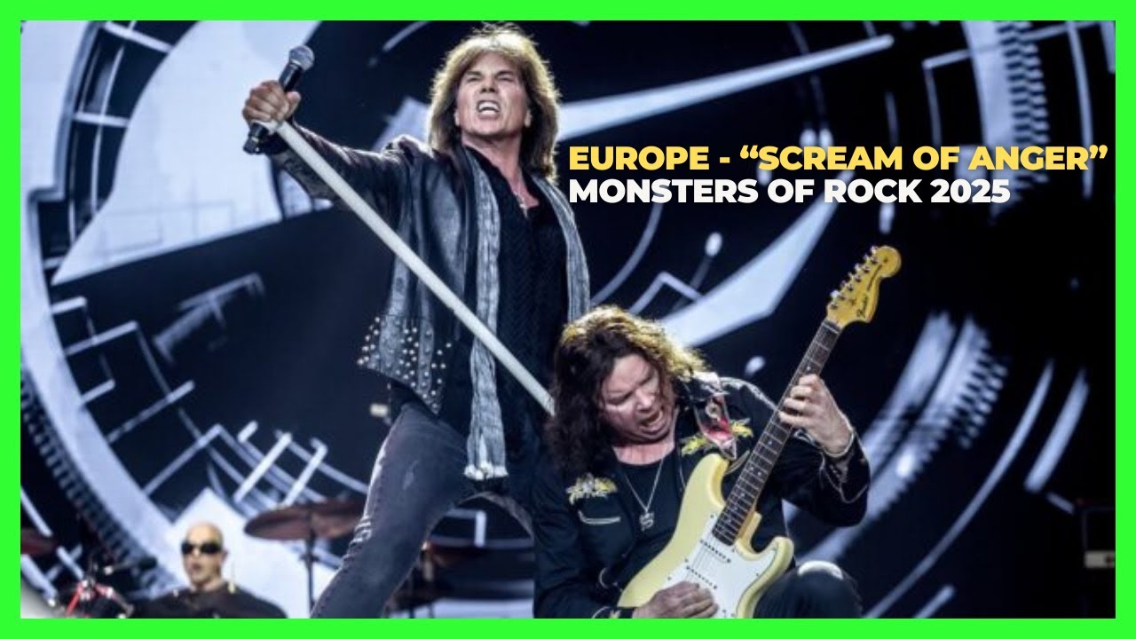 Europe - Scream Of Anger | Monsters Of Rock BRASIL (2025)