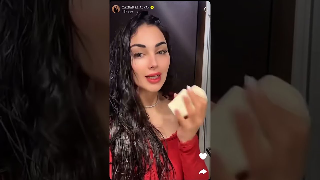 روتين تعطير الجسم بعد الشاور مع زينب العلوان