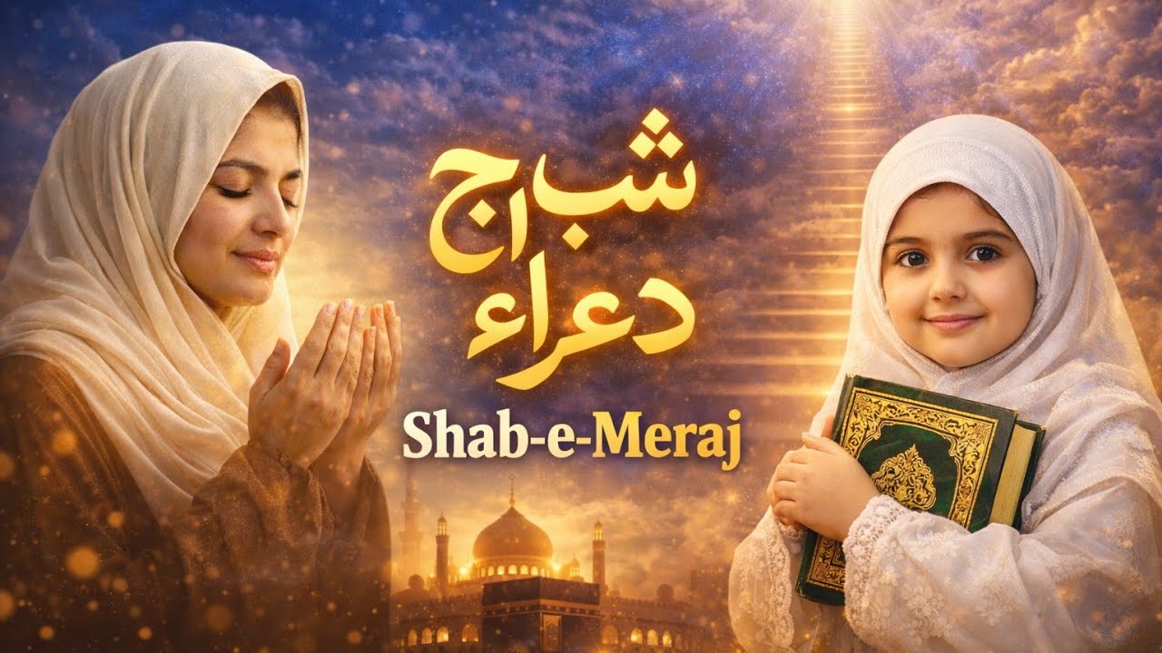 Shab-e-Meraj Noor 🌙 | Namaz Ka Sabse Bada Tohfa | Azan World Motivation 