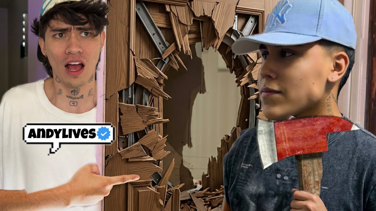 Le ROMPEMOS la puerta a Andy /todo se sali&oacute; de control/