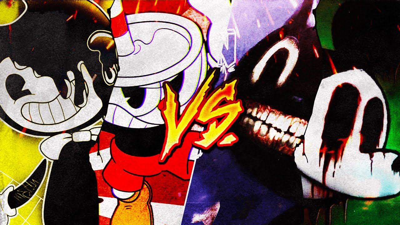 BENDY & CUPHEAD VS. MICKEYMOUSE.AVI & CARTOON CAT RAP | YKATO (Ft. VARIOS ARTISTAS)