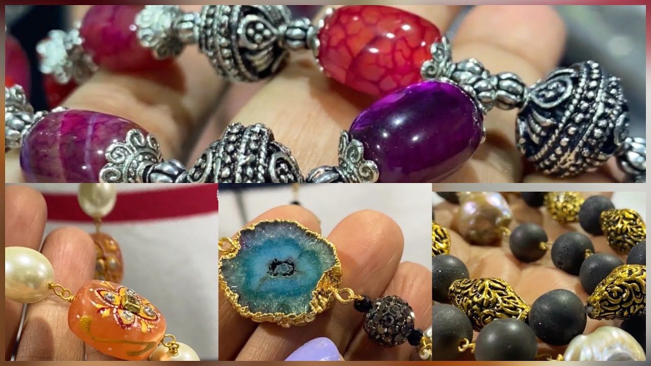 Semi Precious Stone Jewellery @wholsale | Sadar Bazar Wholesale Market In Delhi