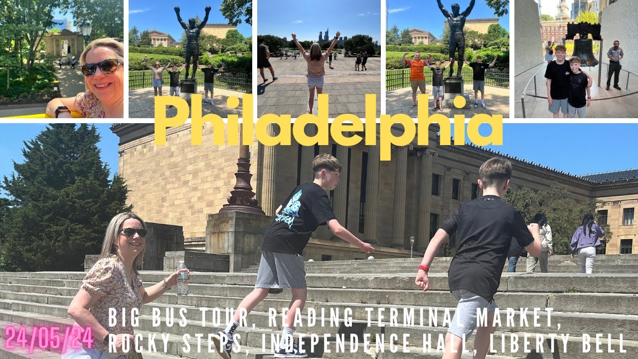 Philadelphia | Rocky Steps | Reading Terminal Market | Independence Hall | Liberty Bell