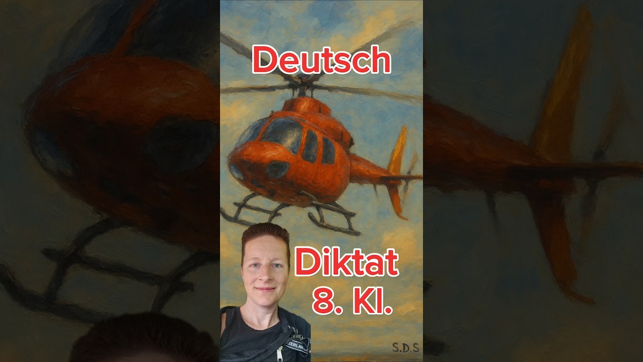 Diktat Deutsch 8. Klasse - Rechtschreibung Lehrplan 21 Homeschooling Heimunterricht Bildung zu Hause