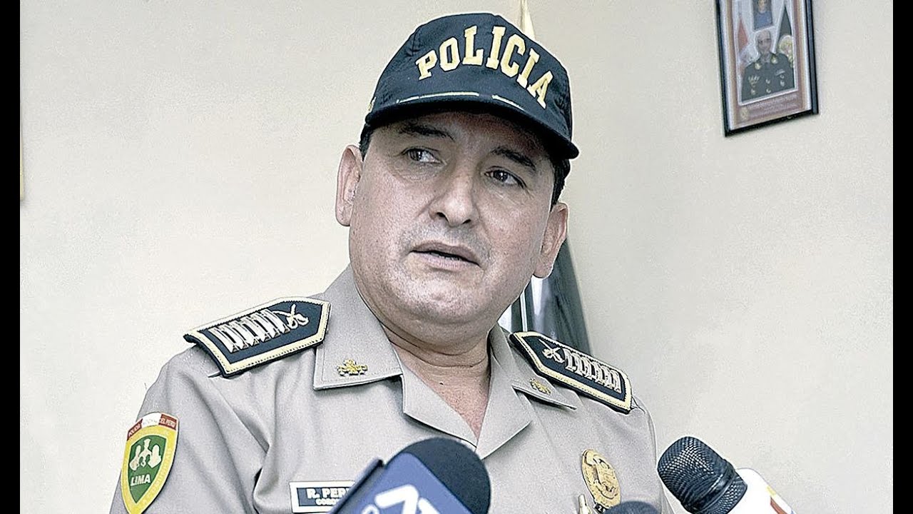 General P&eacute;rez tras denuncias en la PNP por ascensos irregulares: 
