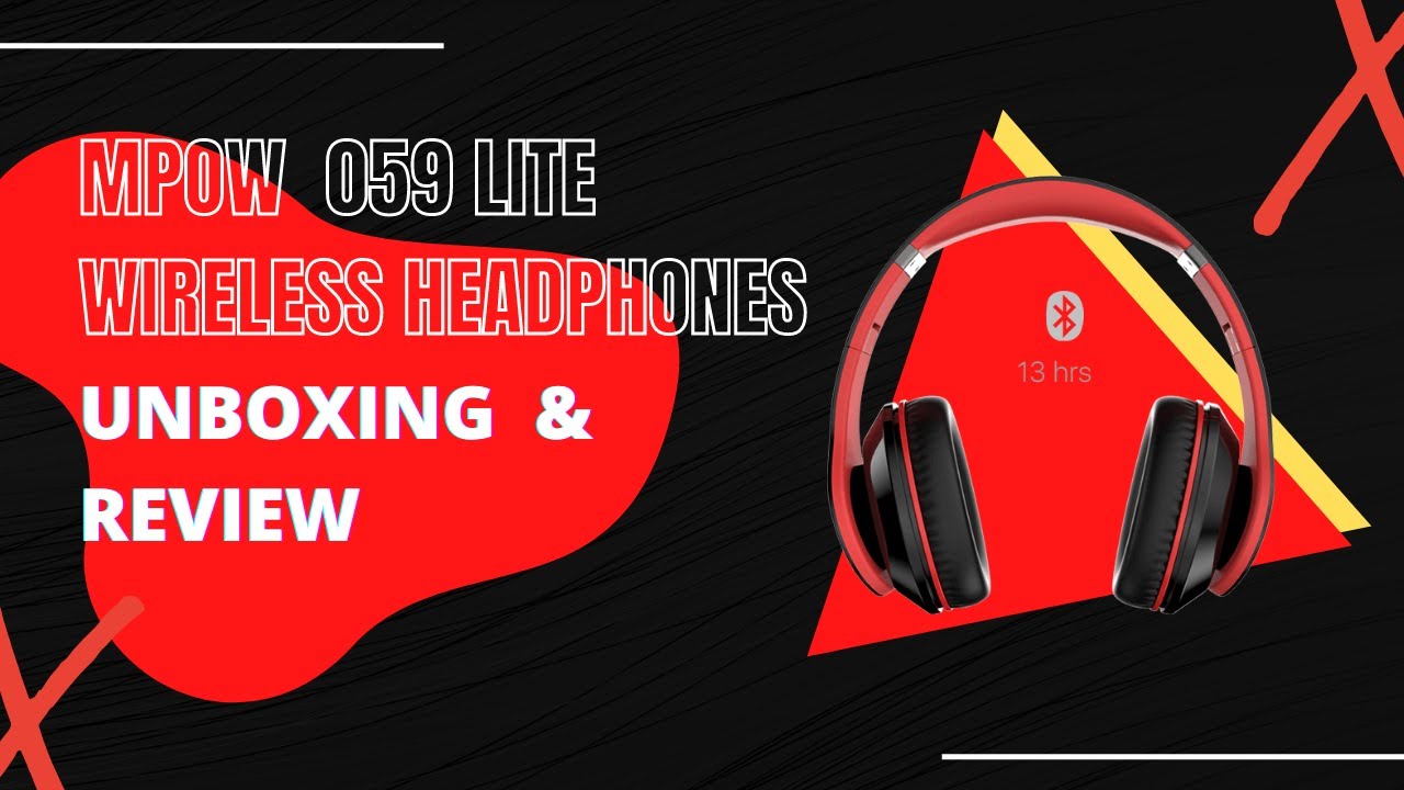 MPOW LITE Wireless Headphone Review & Unboxing