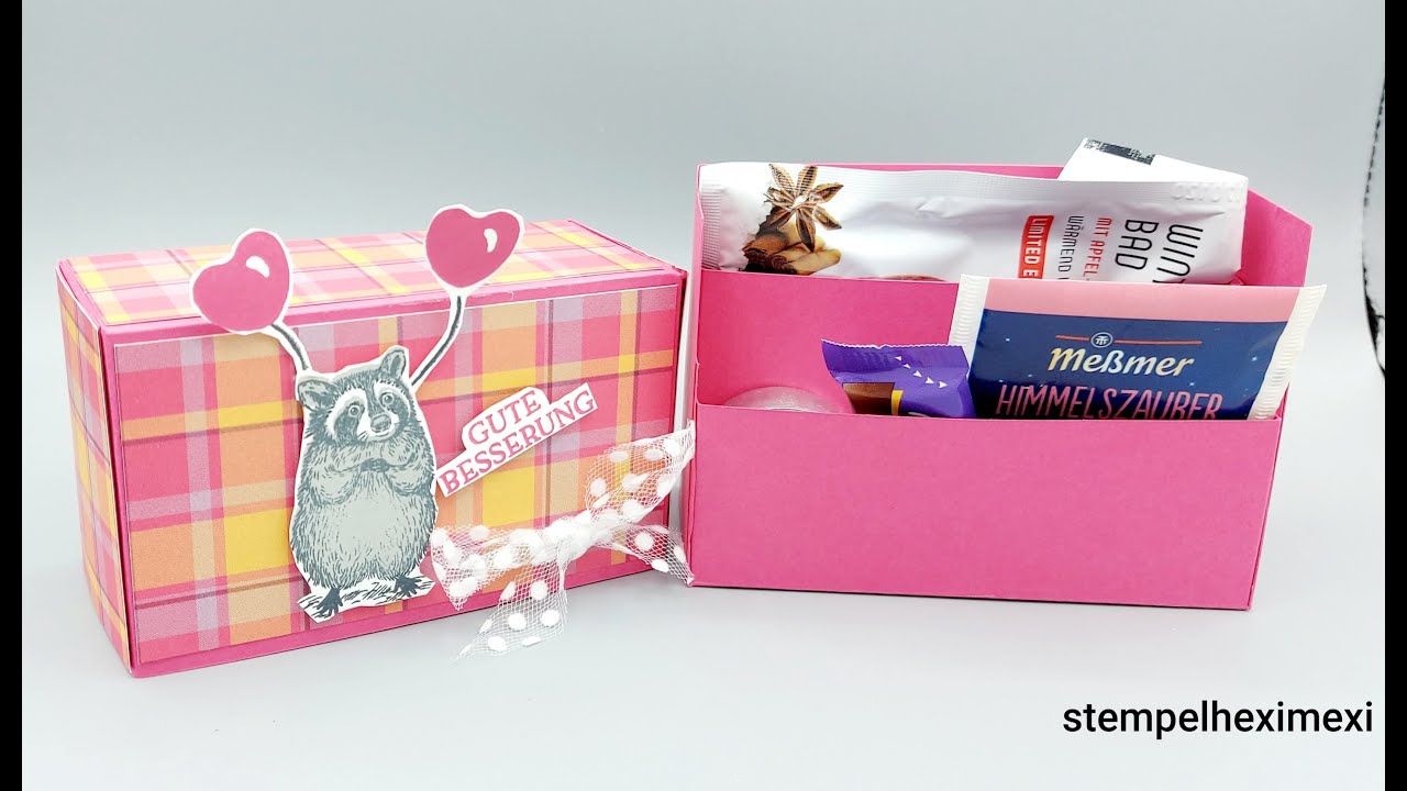 Anleitung für eine Gute Besserung Box Stampin'Up!
