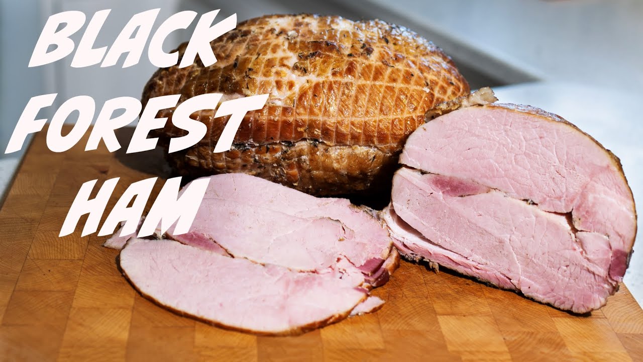 HOW TO MAKE BLACK FOREST HAM - smoked ham