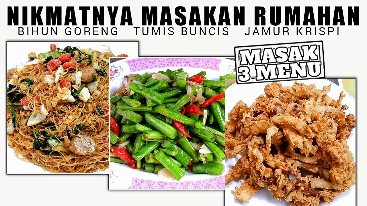 Masak hemat 3 menu (Part 12) - Masakan Sederhana Sehari-hari