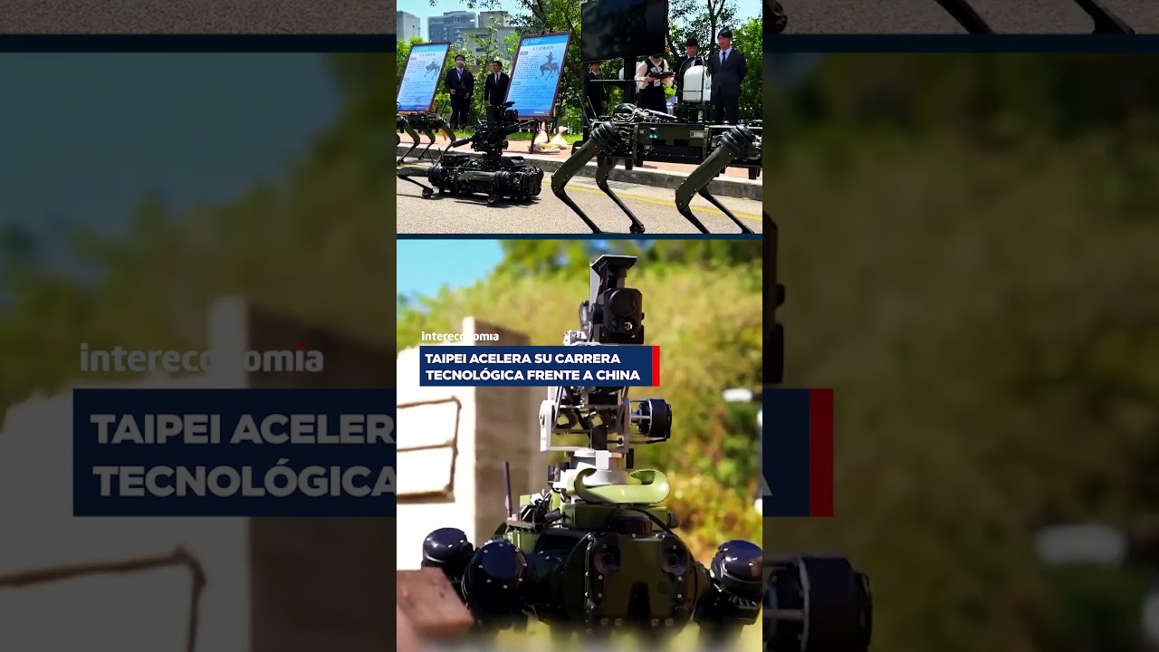 🚨🤖 Taiw&aacute;n despliega perros robots y drones militares de &uacute;ltima generaci&oacute;n