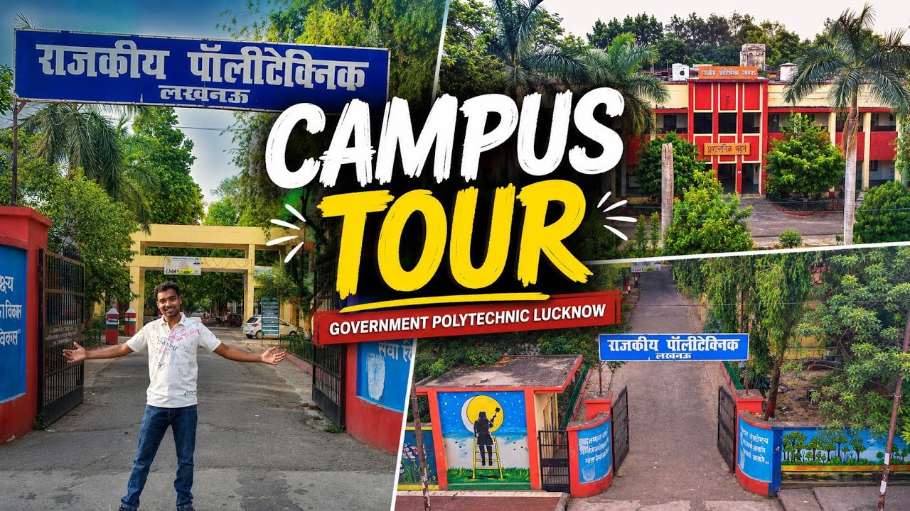 Government Polytechnic Lucknow Campus Tour 2026 | Complete College Review #gpl