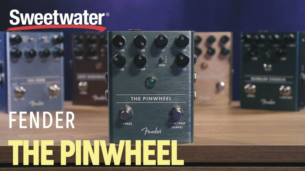 Fender The Pinwheel Rotary Speaker Emulator Demo