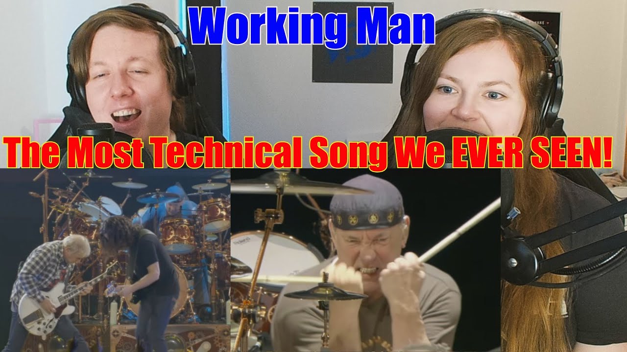 Couple First Reaction To - Rush: Working Man [Live]
