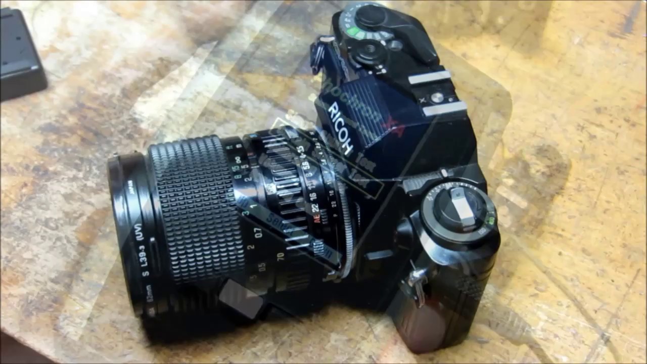 Curtain shutter testing  of an SLR with the Phochron XA shutter tester