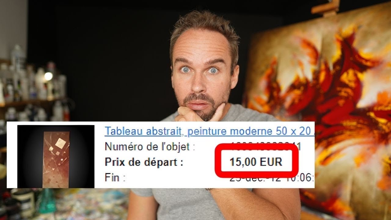 15€ ! Le parcours chaotique d'Artiste Peintre.
