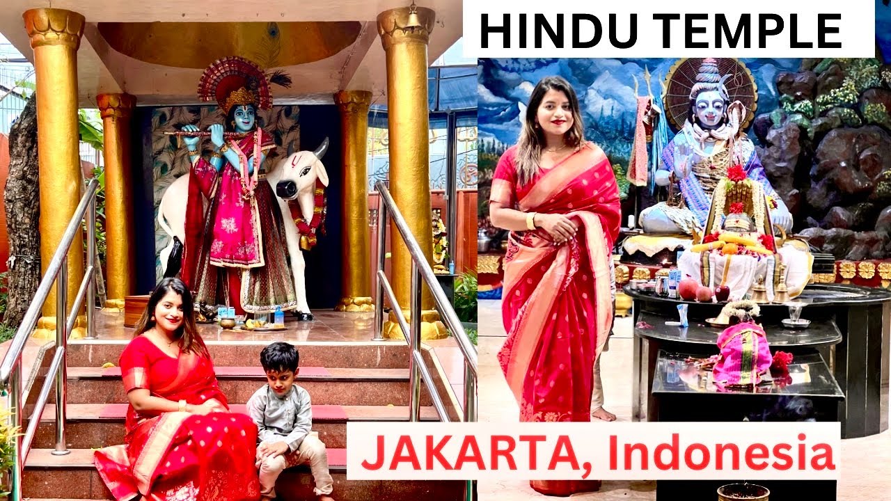 Hindu Temple in Jakarta, Indonesia | Temple in Muslim country
