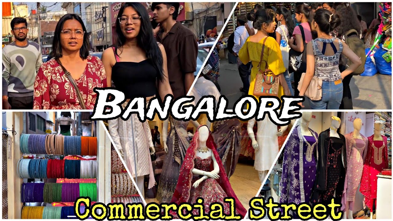 Commercial Street Bangalore || Best Shopping Place in Bangalore