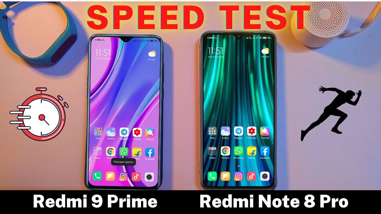 Redmi 9 Prime Vs Redmi Note 8 Pro Speed Test | Redmi 9 Prime Vs Note 8 Pro | Speed Test | New View