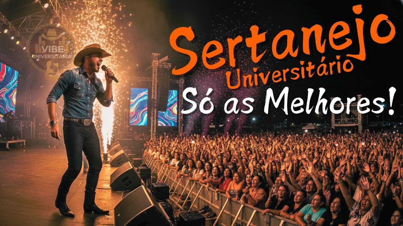 Vibe Universitária – Sertanejo Romântico de Bar e Saudade | Mix 60 Min