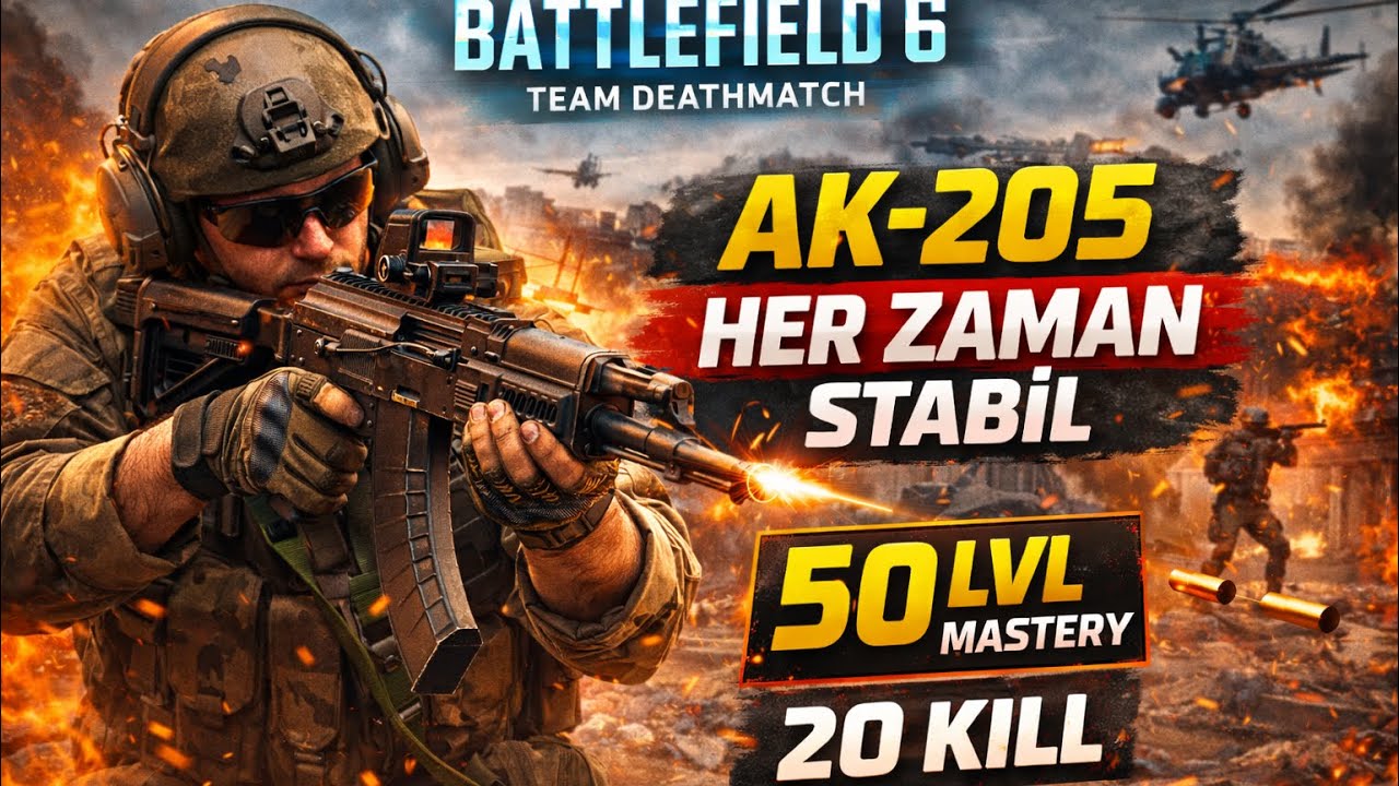 Battlefield 6 | AK-204 Yine Bildiğimiz Gibi | Team Deathmatch