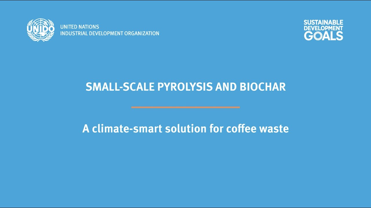 Small-scale pyrolysis machines, a climate smart solution for Vietnam's coffee sector