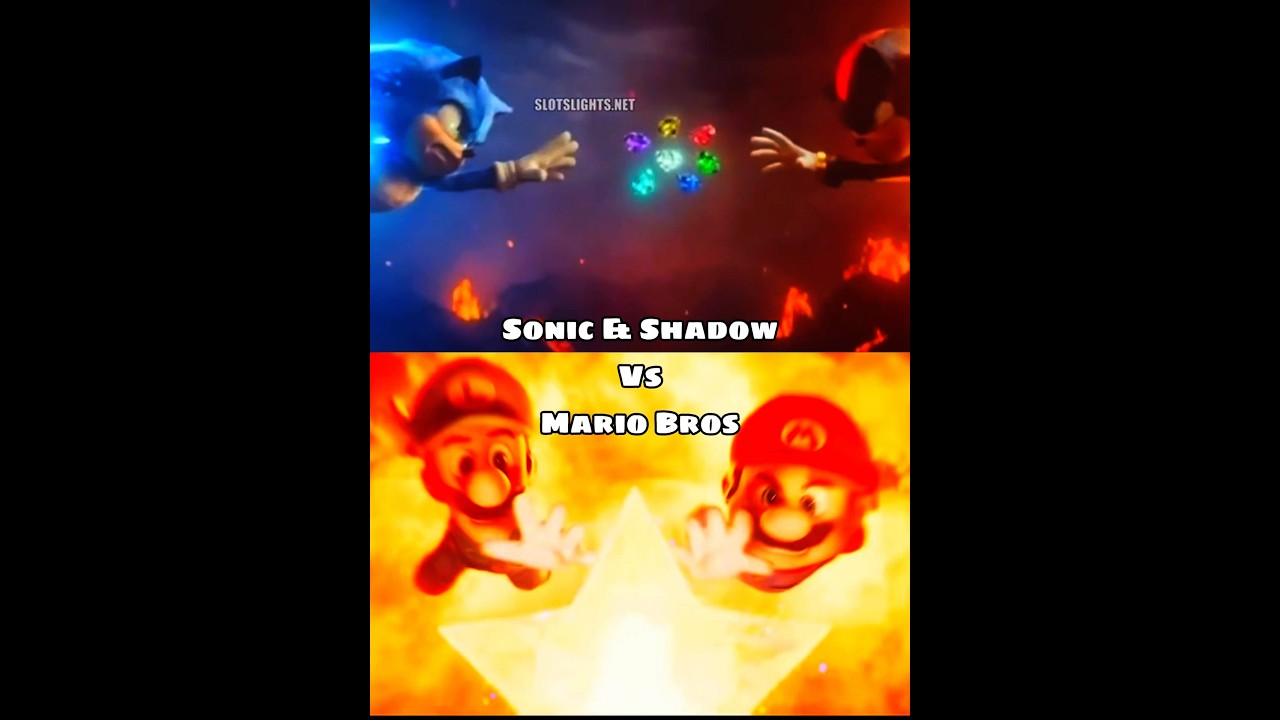 Sonic & Shadow Vs Mario & Luigi
