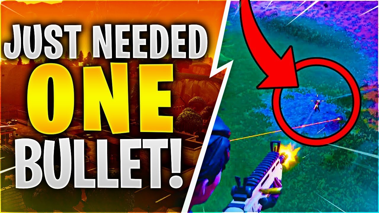 I JUST NEEDED 1 BULLET (Fortnite Battle Royale)