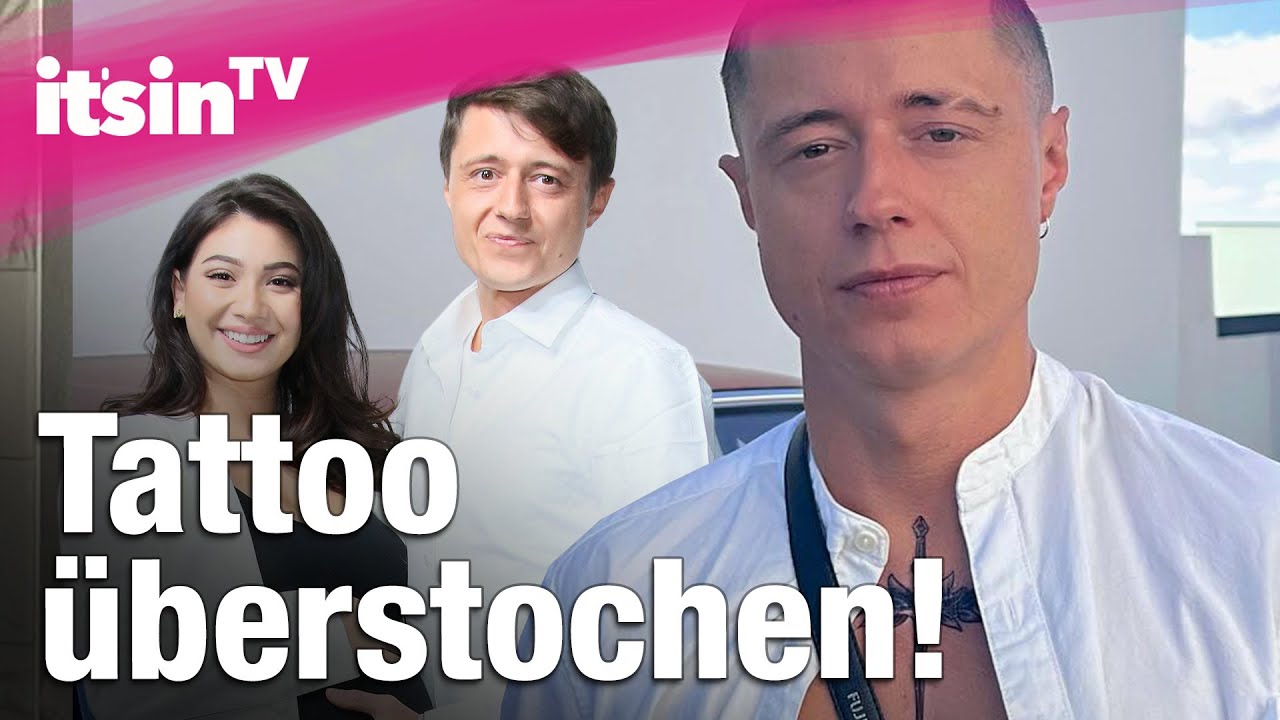 Paola Maria: Sascha übersticht Tattoo mit ihrem Namen| It's in TV